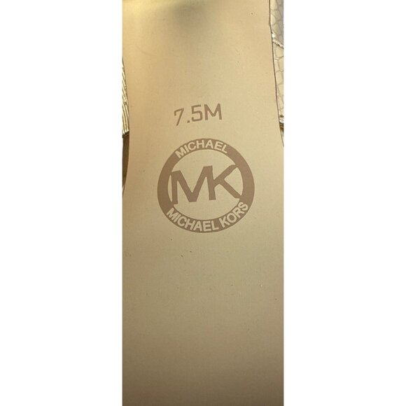 Michael Kors Amal Stiletto Pump Gold Women's US Size 7.5M - Picture 6 of 12